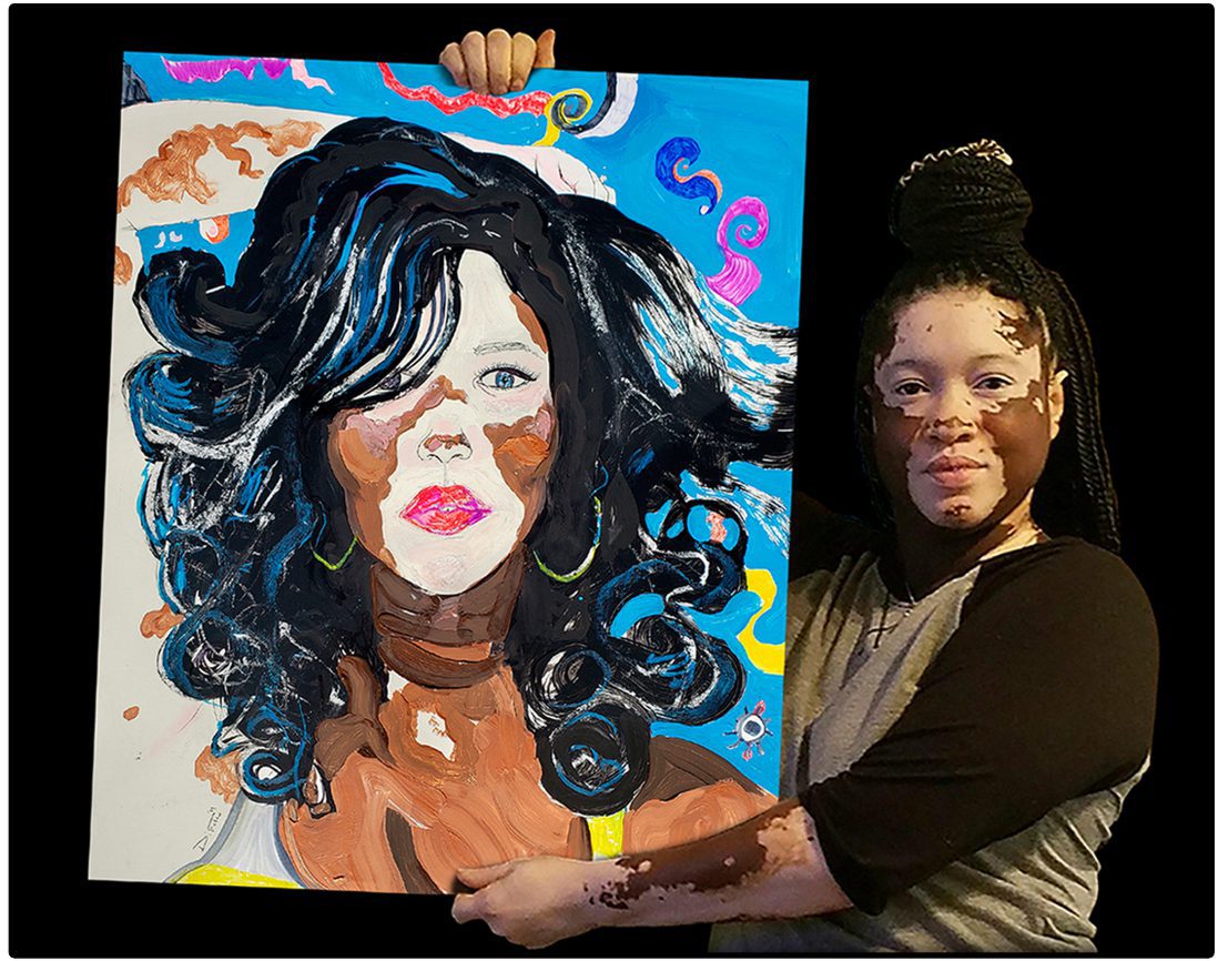 Creative expression through self-portrait art